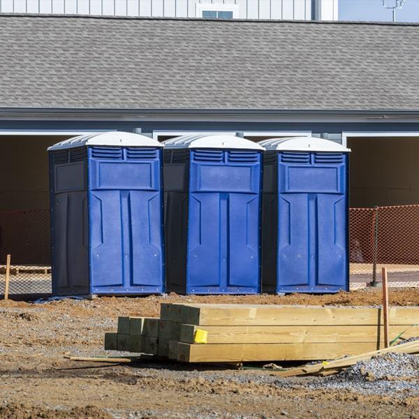 Heavy-duty construction site porta potty in Goodlettsville, Tennessee